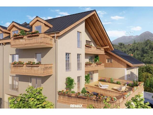 Immobilie in Bad Aussee - NEUBAU-Residenzen für ZWEITWOHNSITZ oder TOURISTISCHE VERMIETUNG im Ortszentrum von Bad Aussee - von 45 bis 170m² mit Terrassen - Bild 3