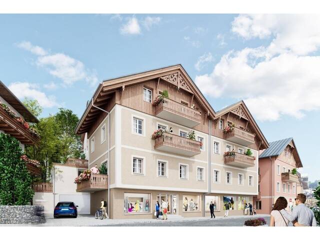 Immobilie in Bad Aussee - NEUBAU-Residenzen für ZWEITWOHNSITZ oder TOURISTISCHE VERMIETUNG im Ortszentrum von Bad Aussee - von 45 bis 170m² mit Terrassen - Bild 4