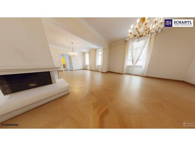 Immobilie in Graz - Graz City Center: Einmalige Kombination im Altbau - ca. 217 m² Wohnfläche, zwei unbefristet vermietete Einheiten im Zentrum von Graz - Bild 3