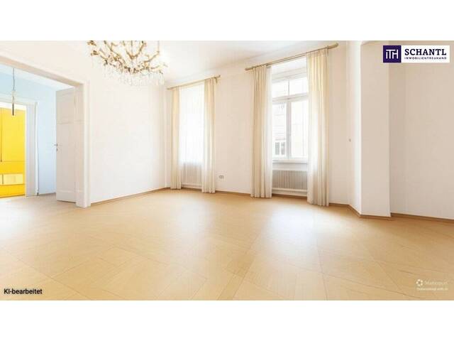 Immobilie in Graz - Graz City Center: Einmalige Kombination im Altbau - ca. 217 m² Wohnfläche, zwei unbefristet vermietete Einheiten im Zentrum von Graz - Bild 4