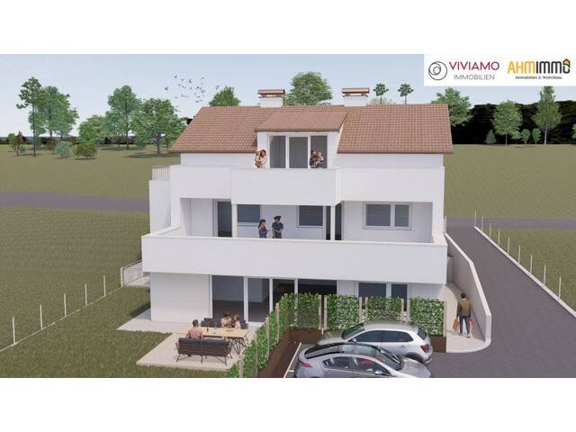 Immobilie in Wallern an der Trattnach - TOP 2 - Erstbezug: geräumige Terrassenwohnung mit Grünblick in Wallern an der Trattnach (Breitwiesen)! - Bild 2