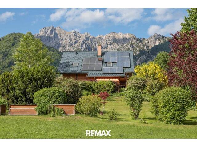 Immobilie in Admont - NEUER PREIS!!! Exklusives Holzblockhaus in ruhiger Lage! - Bild 1
