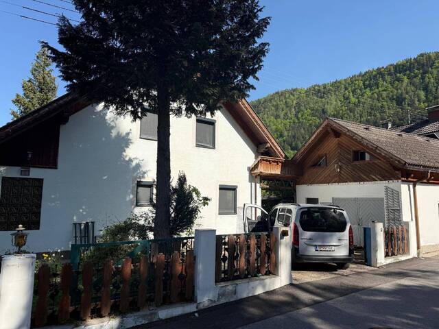Immobilie in Oberdrauburg - Einfamilienhaus mit Forellenteich - Bild 4