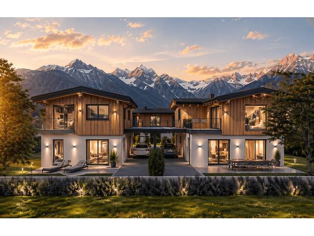 Immobilie in Hollersbach im Pinzgau - K5 Hollersbach Haus 5 - Neubau-Reihenhaus mit gehobener Ausstattung - Bild 0