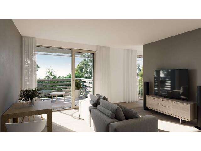 Immobilie in Lamprechtshausen - Provisionsfrei für den Erwerber - Leider geil - stylische 2-Zimmer-Wohnung mit Frühstücksbalkon - Bild 1