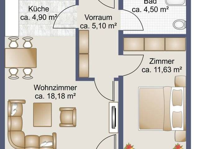 Immobilie in Salzburg - 2-Zimmer-Wohnung nahe Hauptbahnhof - Bild 3