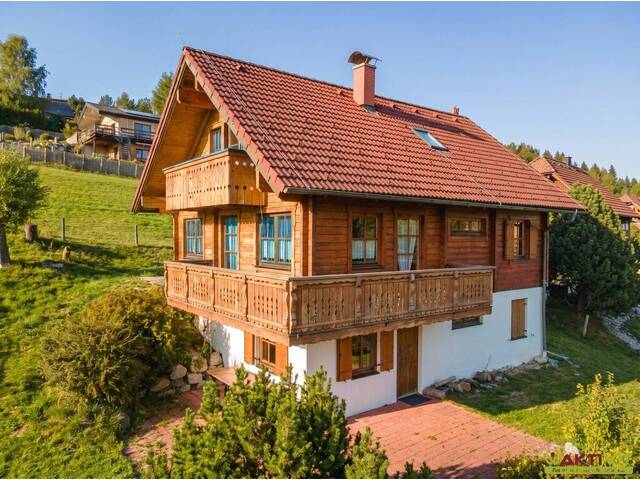 Immobilie in Reichenfels - Charmantes Holzhaus in naturnaher Ruhelage mit Bergblick - Bild 0