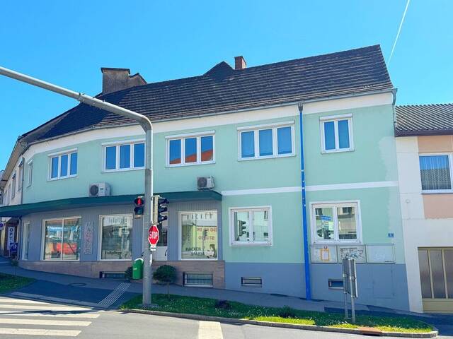 Immobilie in Stegersbach - STEGERBACH ZENTRUM - Wohn- & Geschäftshaus in Toplage mit vielseitigem Potenzial! - Bild 1