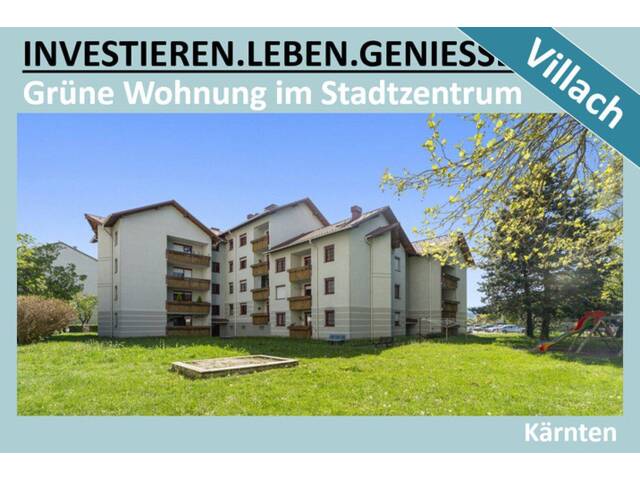 Immobilie in Villach - VILLACH - 3 ZIMMER - AB 31.7.2026 BEZIEHBAR - Bild 0