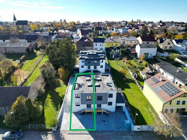 Immobilie in Auersthal - Erstbezug in Auersthal: unterkellerte Doppelhaushälfte mit mehr als 150 m² Wohnfläche - Bild 1