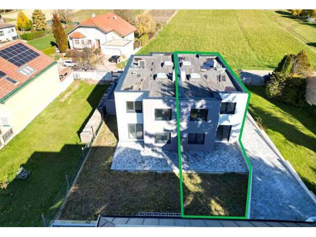 Immobilie in Auersthal - Erstbezug in Auersthal: unterkellerte Doppelhaushälfte mit mehr als 150 m² Wohnfläche - Bild 2