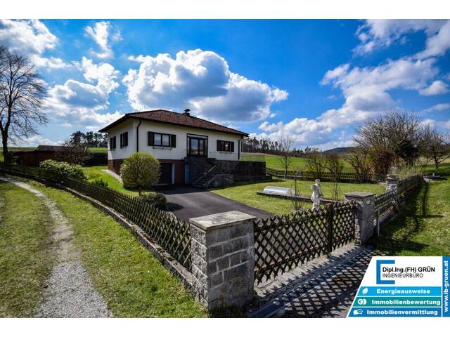 Immobilie in Pregarten - Natur pur! Gepflegter Bungalow in Alleinlage – Ruhe, Freiheit & viel Potenzial - Bild 1