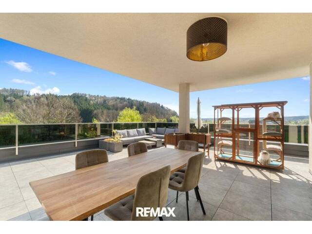 Immobilie in Wolfsberg im Schwarzautal - Penthouse-Flair über den Dächern von Wolfsberg im Schwarzautal mit beeindruckender Dachterrasse - Bild 0