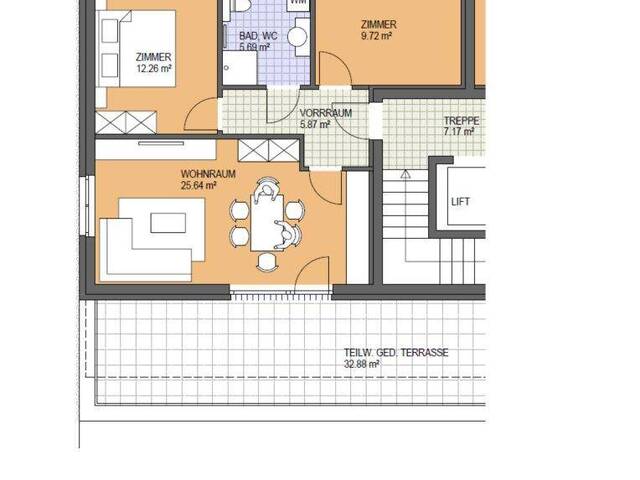 Immobilie in Laßnitzhöhe - 3 Zimmer Wohnung mit Terrasse im Neubauwohnprojekt - Luftkurort Laßnitzhöhe - Bild 2