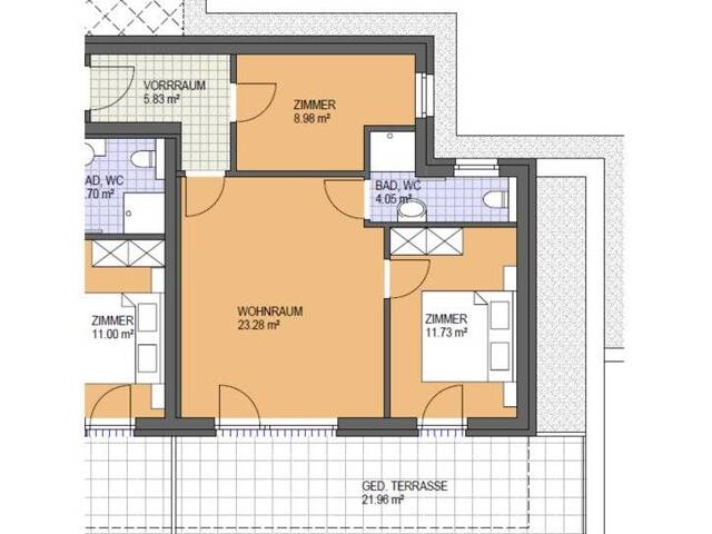 Immobilie in Laßnitzhöhe - 3 Zimmer Wohnung mit Terrasse im Neubauwohnprojekt - Luftkurort Laßnitzhöhe - Bild 2