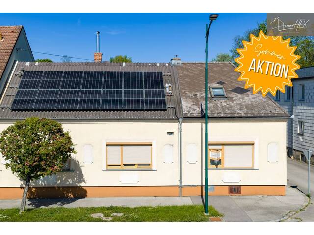 Immobilie in Dörfles - Sommeraktion - Einfamilienhaus mit großem Garten & Photovoltaik nahe Gänserndorf! - Bild 0