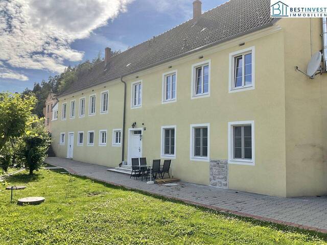 Immobilie in Wegscheid am Kamp - Altbaujuwel - Traditioneller Landsitz nahe Gars am Kamp und Gföhl - Bild 0