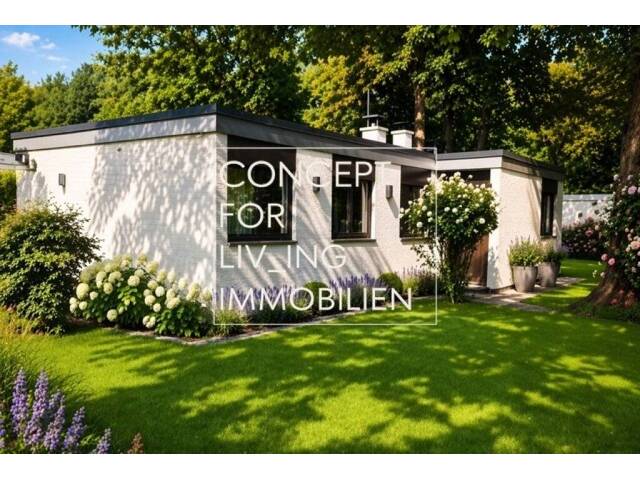Immobilie in Seebenstein - Architekten-Haus in Naturparkanlage Pool. Tennisplatz. | pure liv_ing. - Bild 3