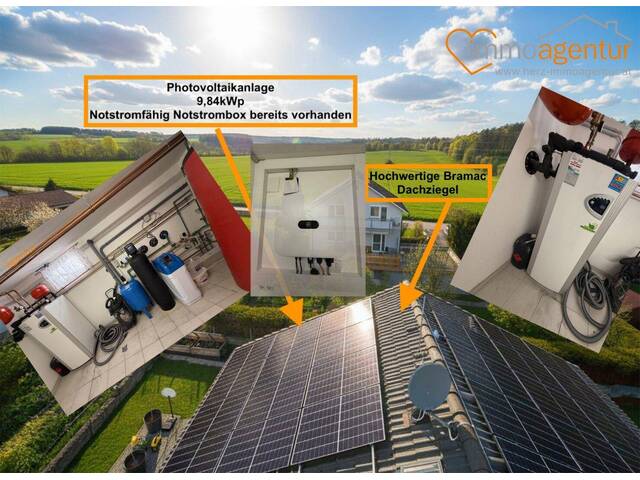 Immobilie in Offenhausen - HIGH-END RAUMWUNDER: mit ca. 222 m² - Gesamter Wohnnutzfläche in 4625 Offenhausen - Infinity-Pool, 10kWp PV & Glasfaser für maximale Energie-Sicherheit & Erreichbarkeit! - Bild 0