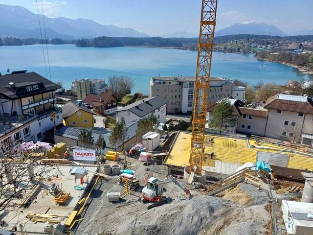Immobilie in Egg am Faaker See - Exklusive Erstbezugswohnung mit Blick auf den Faaker See | In Bau - Bild 1