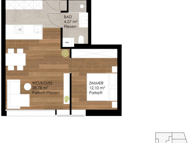 Immobilie in Götzens - Preisgekröntes Wert-Investment - 2-Zimmer-Wohnung - provisionsfrei - Bild 3
