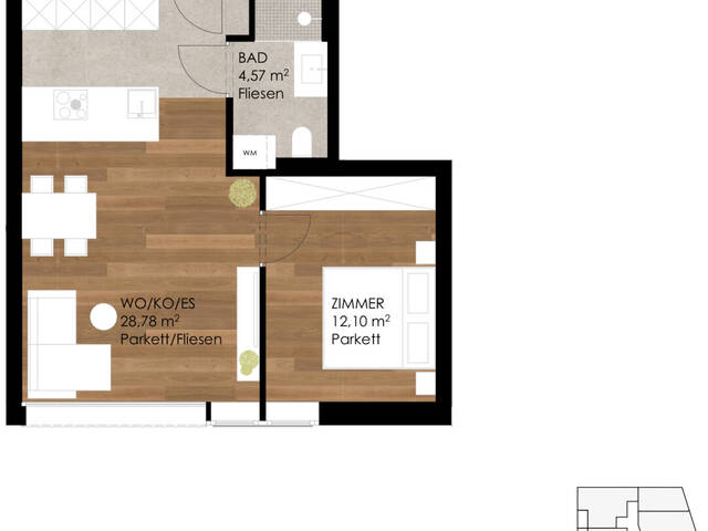 Immobilie in Götzens - Preisgekröntes Wert-Investment - 2-Zimmer-Wohnung - provisionsfrei - Bild 1