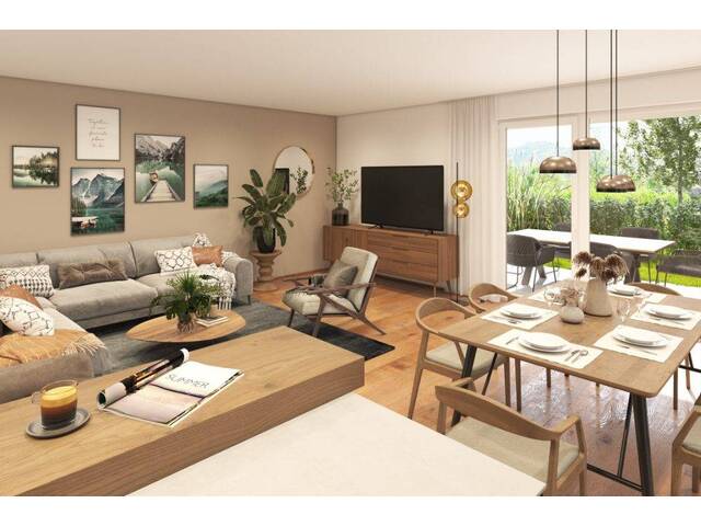 Immobilie in Obertrum am See - Moderne Neubau Reihenhäuser in Eggelsberg - H2 - Bild 1