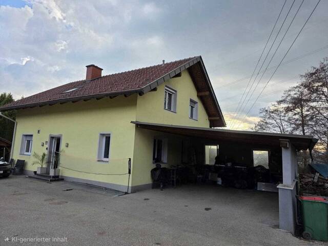 Immobilie in Maria Rojach - Großzügiges Haus in Maria Rojach mit Terrasse, Balkon, Kamin & Solar! - Bild 1