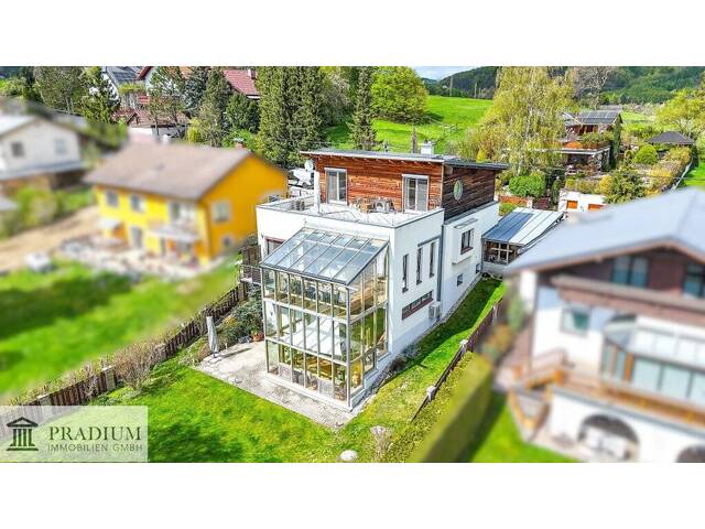 Immobilie in Grub - Einzigartiges Zuhause (345 m² Nfl.) mit Wintergarten, Naturteichen & Fernblick im Wienerwald - Bild 0
