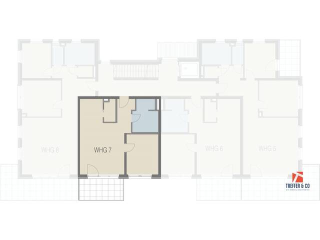 Immobilie in Niederndorf - Top 7 - Helle 2-Zimmer-Wohnung mit Balkon und durchdachtem Grundriss - Bild 3