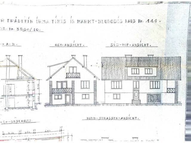 Immobilie in Markt Neuhodis - Rohbauobjekt mit Fernblick in Markt Neuhodis - ca. 117m² Wnfl um nur EUR 89.000 ! - Bild 4