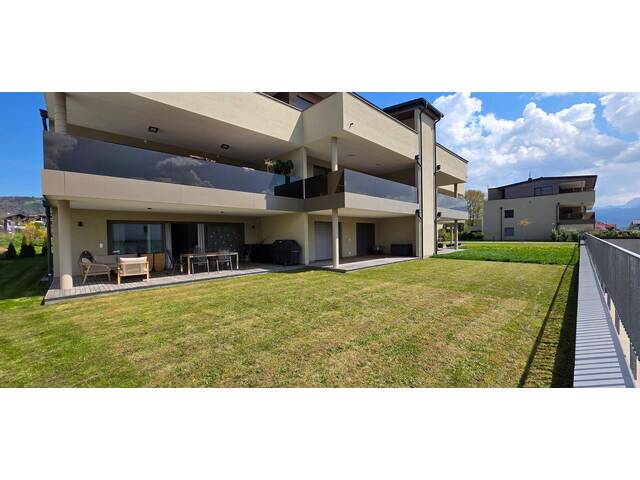 Immobilie in Attersee - Exklusive Gartenwohnung am Attersee | Neubau | 123 m² Garten | 2 TG-Plätze - Bild 0