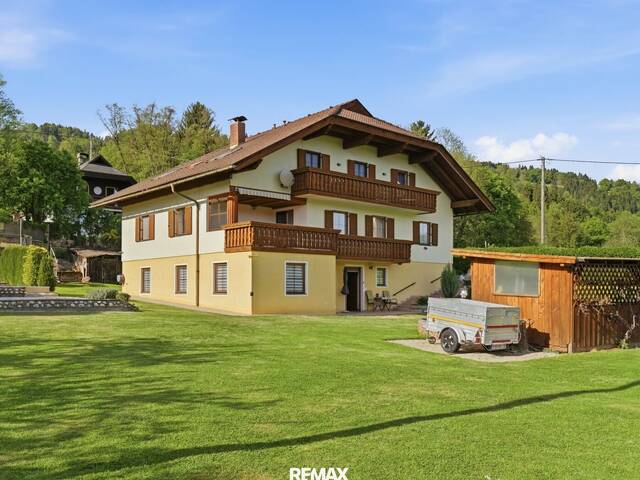 Immobilie in Glanegg - Wohnidylle in Glanegg - Mehrfamilienhaus mit Garten, Fischteich und viel Platz - Bild 0