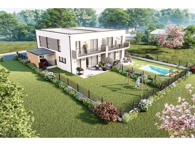 Immobilie in Karnabrunn - 207 m² NFL! 5-ZIMMER, KELLER, BALKON, TERRASSE, CARPORT UND GROSSER GARTEN. ZIEGELQUALITÄT MIT TRAUMHAFTEN GRÜNBLICK. - Bild 2