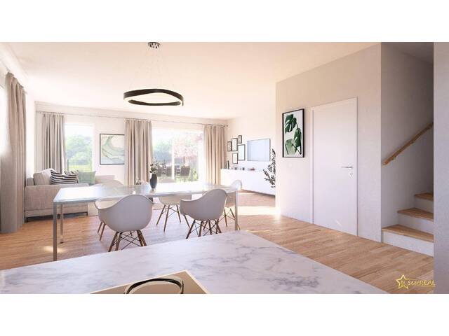 Immobilie in Karnabrunn - 207 m² NFL! 5-ZIMMER, KELLER, BALKON, TERRASSE, CARPORT UND GROSSER GARTEN. ZIEGELQUALITÄT MIT TRAUMHAFTEN GRÜNBLICK. - Bild 4