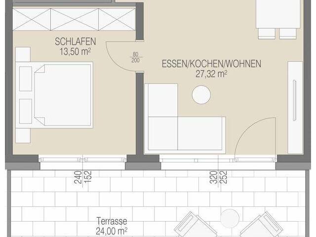 Immobilie in Niederndorf - Top 2: 2-Zimmer - Kompakt, hell & mit eigenem Garten - Bild 2