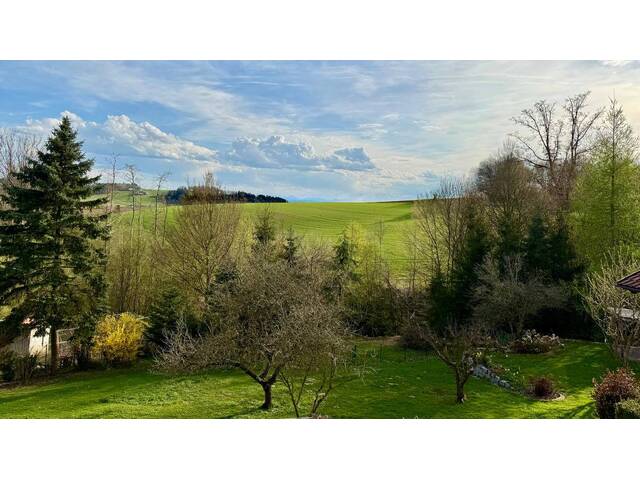 Immobilie in Freinberg - Exklusive Landhausvilla mit Chalet-Charakter in idyllischer Grünruhelage nahe Schärding und Passau - Bild 0