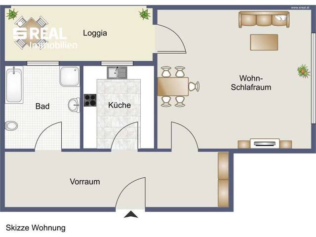 Immobilie in Zell am See - Garconniere mit touristischer Nutzungsmöglichkeit - Bild 3