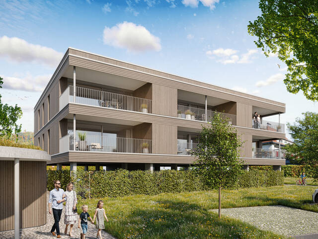 Immobilie in Schwarzach - 4-Zimmer-Terrassenwohnung in ruhiger Lage in Schwarzach - W1-04 - Bild 1