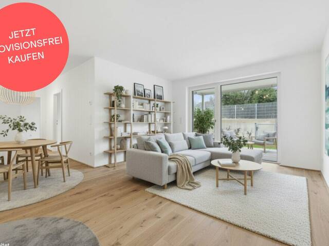 Immobilie in Bad Vöslau - PROVISIONSFREI! Geschmackvoll gestaltete 3-Zimmer-Gartenwohnung | Terrasse | Abendsonne - Bild 0