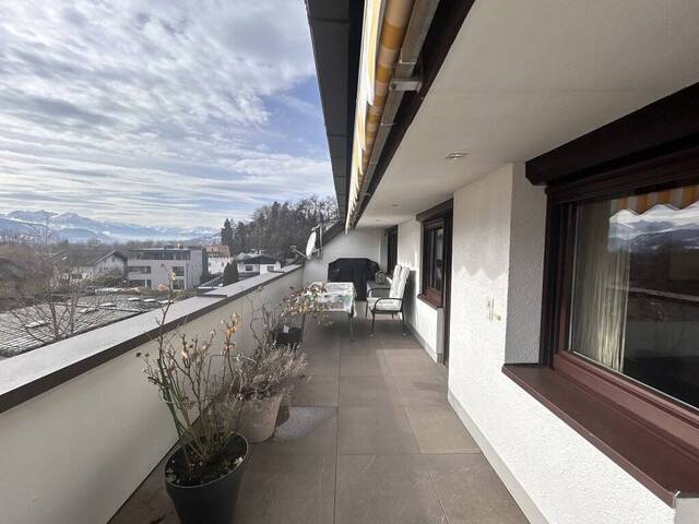 Immobilie in Fritzens - Fritzens: Sonnige 3-Zimmer-Terrassenwohnung mit Kachelofen am Sonnenhang - Bild 1