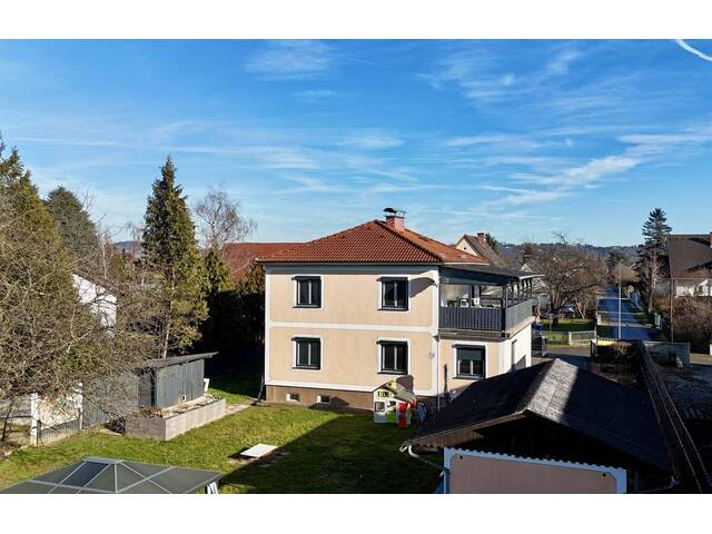 Immobilie in Werndorf - Großzügiges Familienhaus rd. 234 m² Wnfl. mit 1.446 m² Grundstück & großem Entwicklungspotenzial! - Bild 0