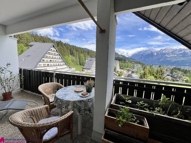Immobilie in Bad Mitterndorf - Zwei Zimmer Wohnung mit großer Loggia, traumhaften Ausblick und Hallenbad - Bild 0