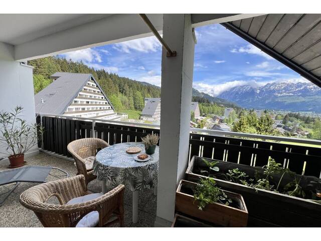 Immobilie in Bad Mitterndorf - Zwei Zimmer Wohnung mit großer Loggia, traumhaften Ausblick und Hallenbad - Bild 3
