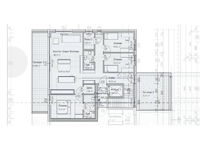 Immobilie in Vorderthiersee - Premium-Penthousewohnung, mit Dachterrasse und Balkon, Neubau 2028 - Bild 1