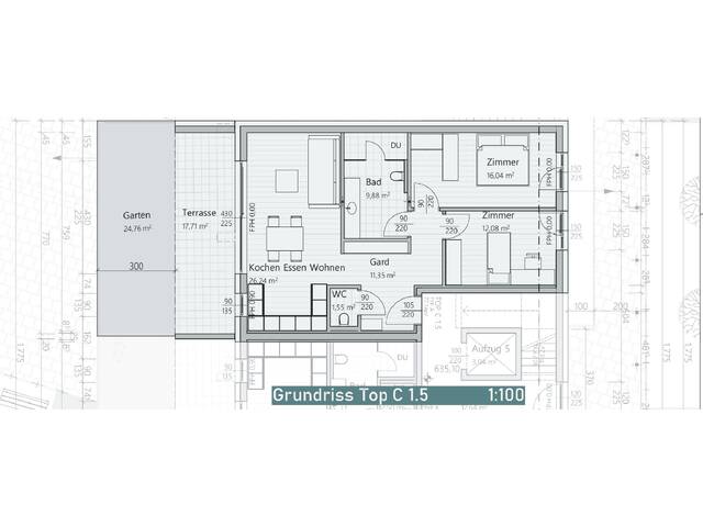 Immobilie in Vorderthiersee - Gartenwohnung im malerischen Thiersee, Neubau 2028 - Bild 2