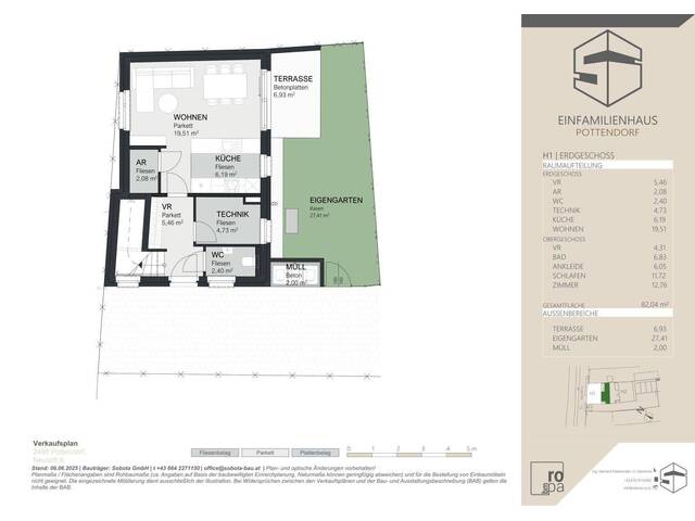 Immobilie in Pottendorf - LEISTBARES - MODERNES EINFAMILIENHAUS MIT EIGENGARTEN – BELAGSFERTIG | LUFTWÄRMEPUMPE | 2 PARKPLÄTZE - Bild 3