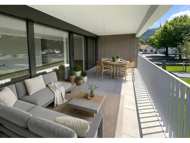 Immobilie in Schwarzach - Erstbezug - 4-Zimmer-Terrassenwohnung in Schwarzach - Bild 0