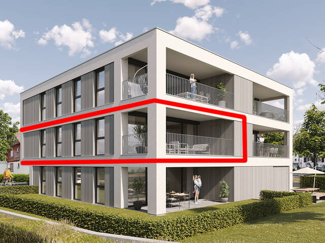 Immobilie in Schwarzach - Erstbezug - 4-Zimmer-Terrassenwohnung in Schwarzach - Bild 3