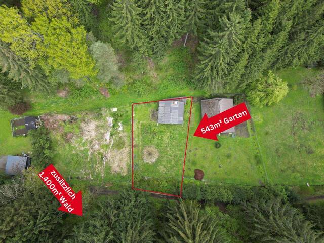Immobilie in Spittal an der Drau - 1.951m² großer Kleingartentraum mit kleinem Haus in ruhiger Lage in Spittal an der Drau - Bild 1